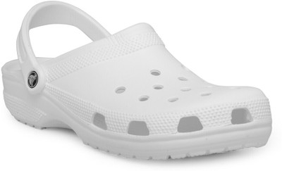 CROCS Men Clogs(White , 7)
