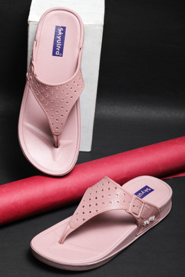 Skyultra Women Flats(Pink , 6)