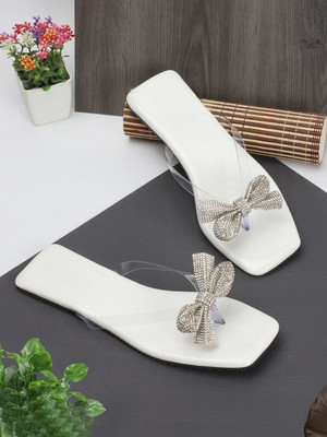 KILLER Women Flats(White , 4)