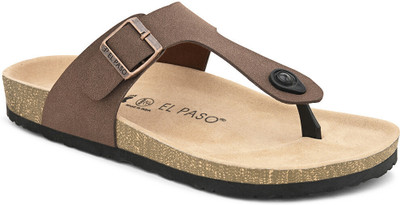 El Paso Men Sandals(Brown , 10)