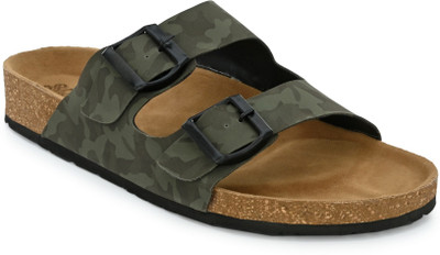 SHENCES Men Flats(Olive , 6)