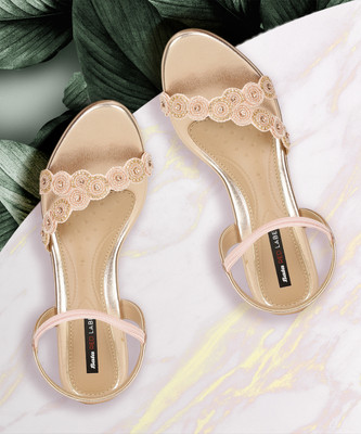 Bata Women Heels(Pink , 4)