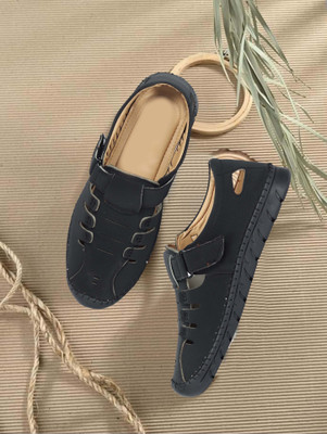 K' Footlance Men Casual(Black , 8)