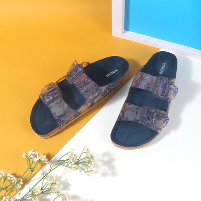 MOCHI Women Flats(Blue , 8)