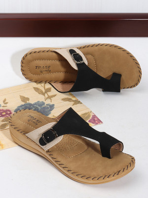 TRASE Soft Ortho Women Flats(Neutral , 4)