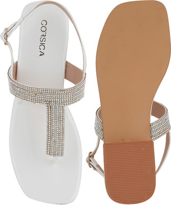 CORSICA Women Heels(White , 4)