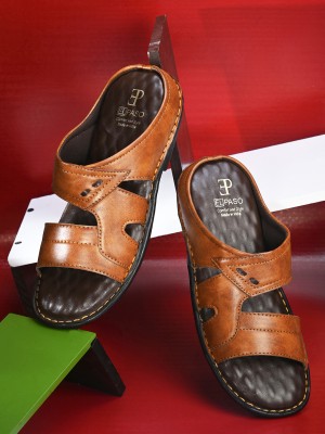 El Paso Men Casual(Tan , 6)