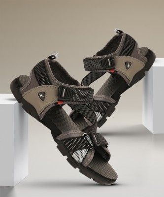 Sparx Men Black Sandals