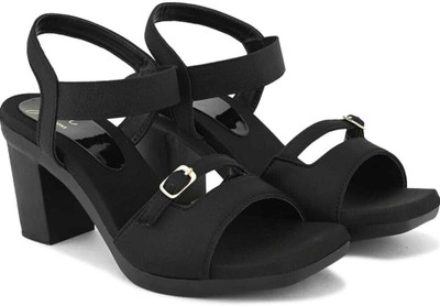 dreamsafe Women Heels(Black , 8)