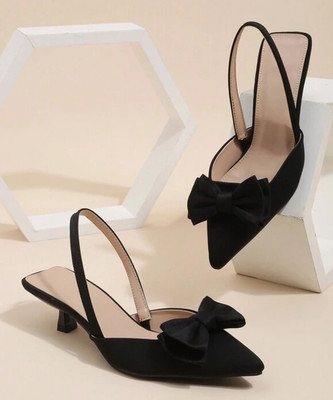 MIYOKO Women Casual(Black , 5)