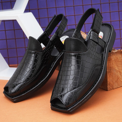 G L Trend Men Casual(Black , 7)