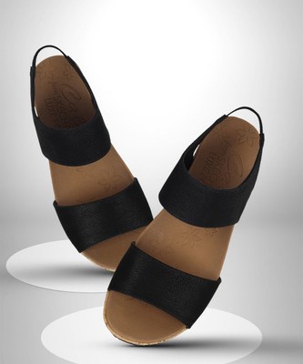 Skechers Women Wedges(Black , 7)