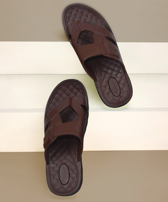 AJANTA Men Flats(Brown , 8)