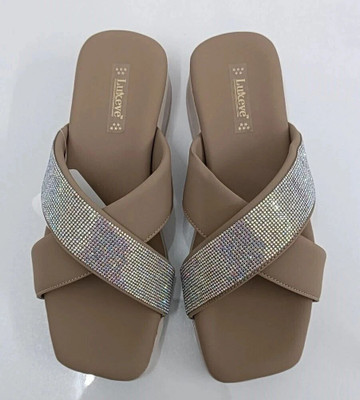 LUXEVE Women Flats(Beige , 5)