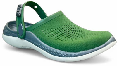 Gozo Men Clogs(Green , 8)