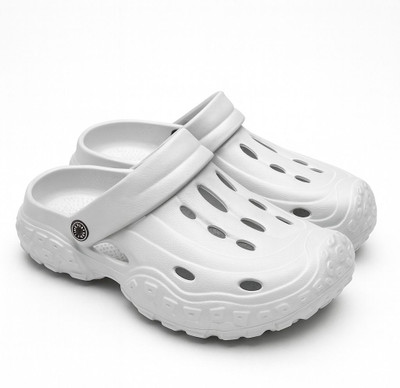 SOUL STEPS Men Sandals(White , 7)