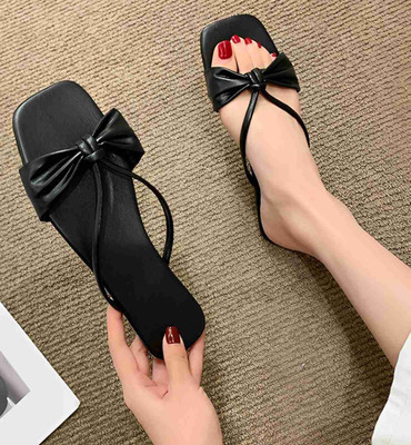 Zoyi Women Flats(Black , 4)