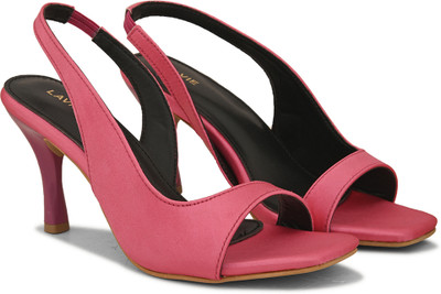 LAVIE Women Heels(Pink , 5)