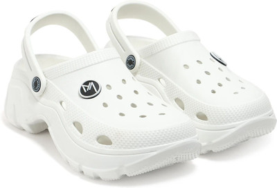 MILESTOE Women Clogs(White , 5)