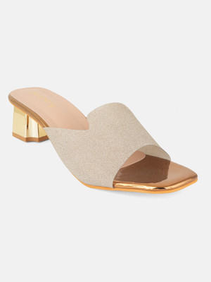 Dressberry Women Heels(Copper , 6)
