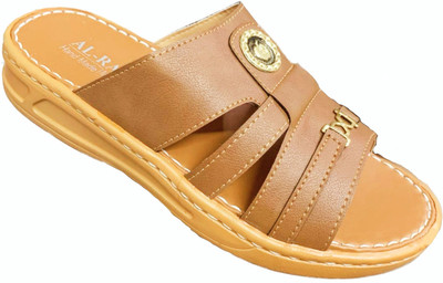 Al-raeeb Men Sandals(Tan , 7)