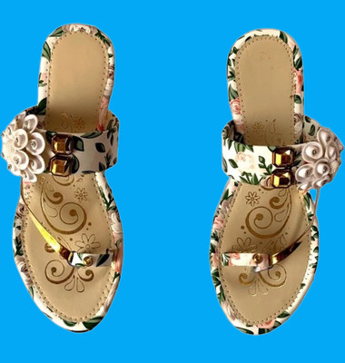 SHIPEE Women Heels(Brown , 4)