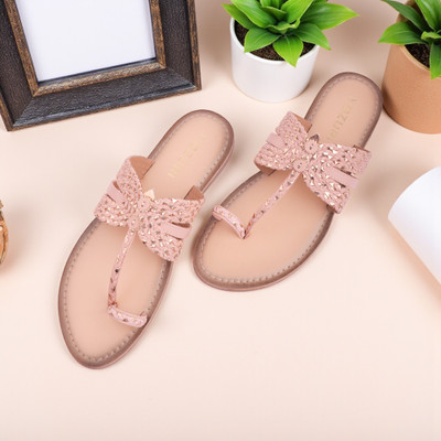 OZURI Women Flats(Pink , 5)