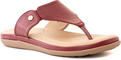 Khadim's Women Flats(Maroon , 6)