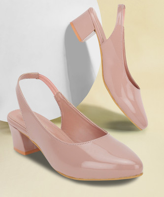 Marc Loire Women Heels(Natural , 7)