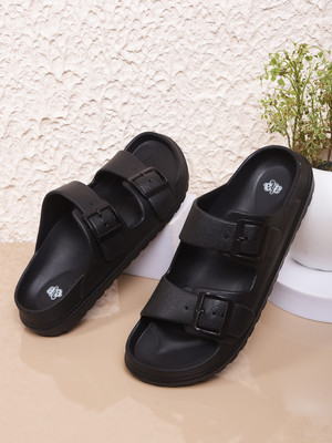 LIBERTY Men Flats(Black , 6)