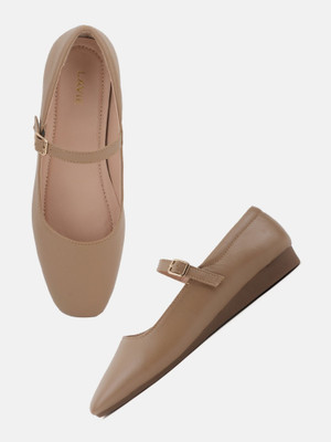 LAVIE Women Bellies(Beige , 7)