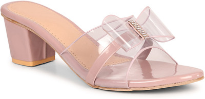 areeba Women Heels(Pink , 7)