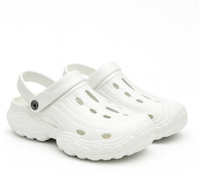 SOUL STEPS Men Sandals(White , 9)