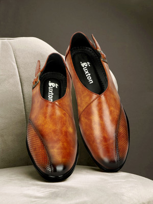 Buxton Men Casual(Tan , 7)