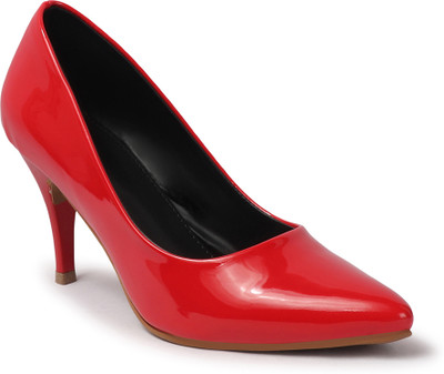 LAVIE Women Heels(Red , 3)