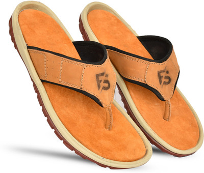 HRW Men Sandals(Tan , 9)