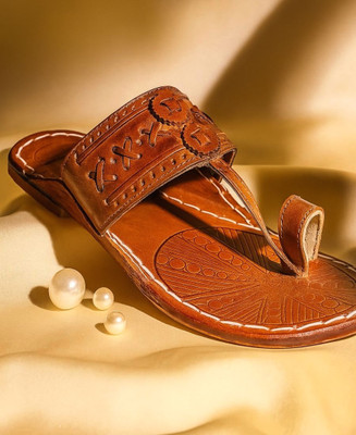 Kolhapuri Men Sandals(Brown , 8)