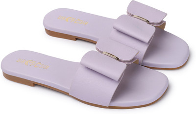 Bambam Women Flats(Purple , 5)