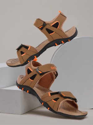 QRITE Phylon Comfort | Lightweight | Waterproof l Comfortable l Sandal for Men Men Sandals(Brown , 9)