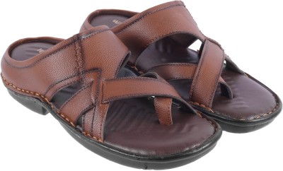 Walkway Men Sandals(Brown , 9)