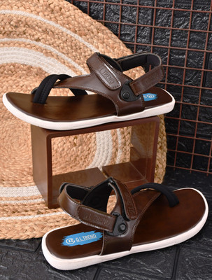 G L Trend Men Sandals(Brown , 8)
