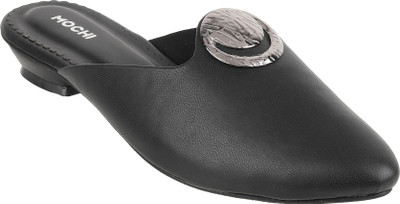 MOCHI Women Flats(Black , 8)