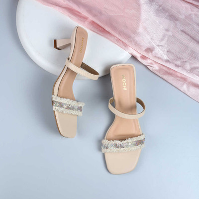 MOCHI Women Casual(Beige , 3)