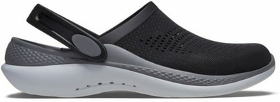 CAPEMODA Men Clogs(Black, White , 11)