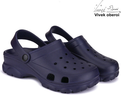 BERSACHE Men Clogs(Blue , 8)