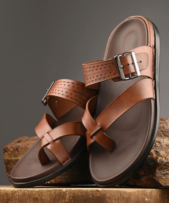 BIZORA Men Casual(Brown , 10)