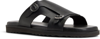 ALDO Men Flats(Black , 7)