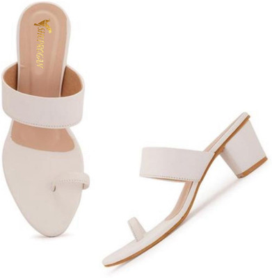 Profit Gainer Women Heels(White , 8)