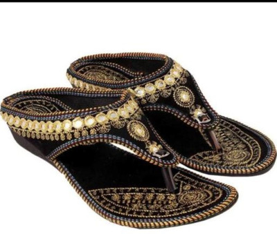 ZIYARAT COLLECTION Women Heels(Black , 4)