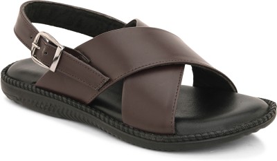 John Karsun Men Sandals(Brown , 10)